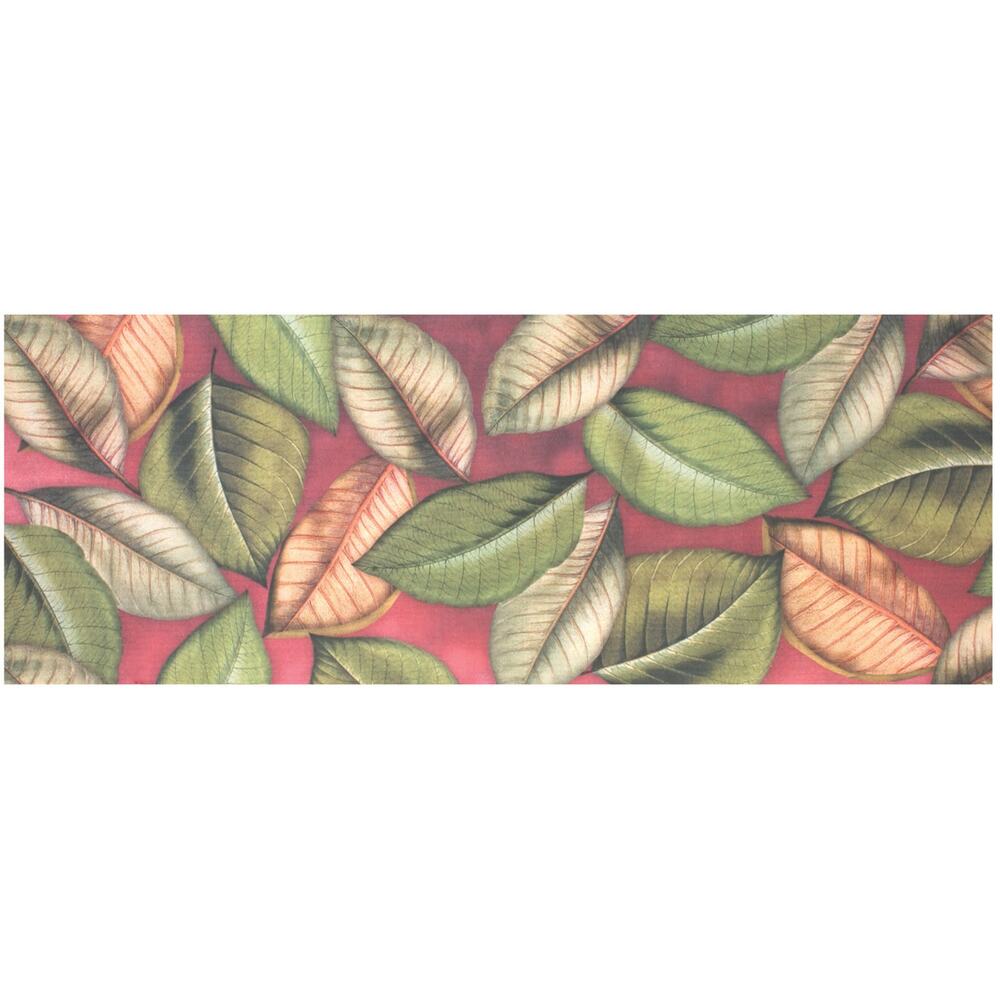 Climaweave Steel Magnolia Table Runner Topper Mat Indoor Outdoor Patio 36" NEW